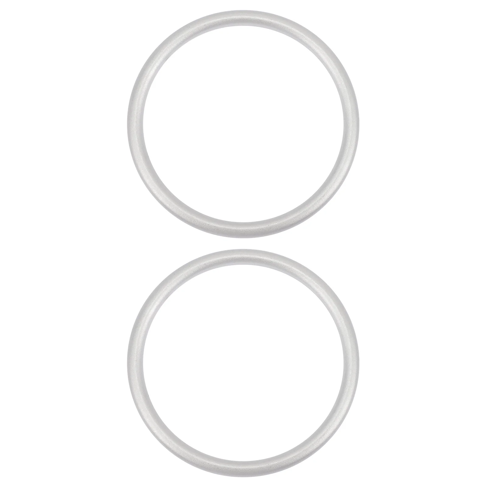 Anillo portabebés de aluminio, accesorio para recién nacidos y niños pequeños, duradero y fácil de instalar, 2 uds.