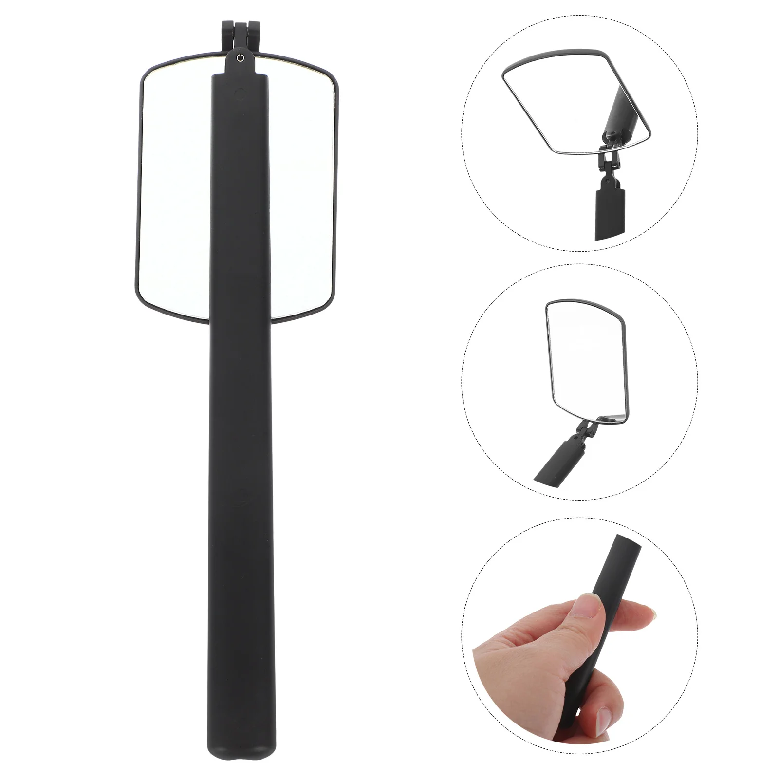 

Eyelash Grafting Mirror Compact Size Easy Clean Detailed View Lash Application Salon Eyelashes Supplies Handheld