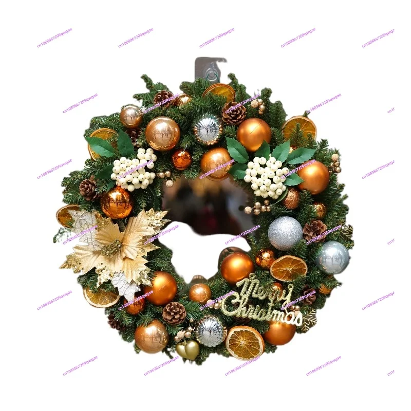 

Christmas Decorations Wreath Door Hanging DIY Window Scene Rattan Pendant 40/50/60 Cm Pendant, Hotel Arrangement
