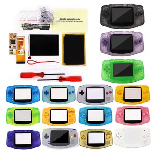 ゲームボーイアドバンス用の交換用バックライト,高輝度,LCDスクリーン,リボン,完全なキット,GBA V2,IPS, 10レベル -  AliExpress 44