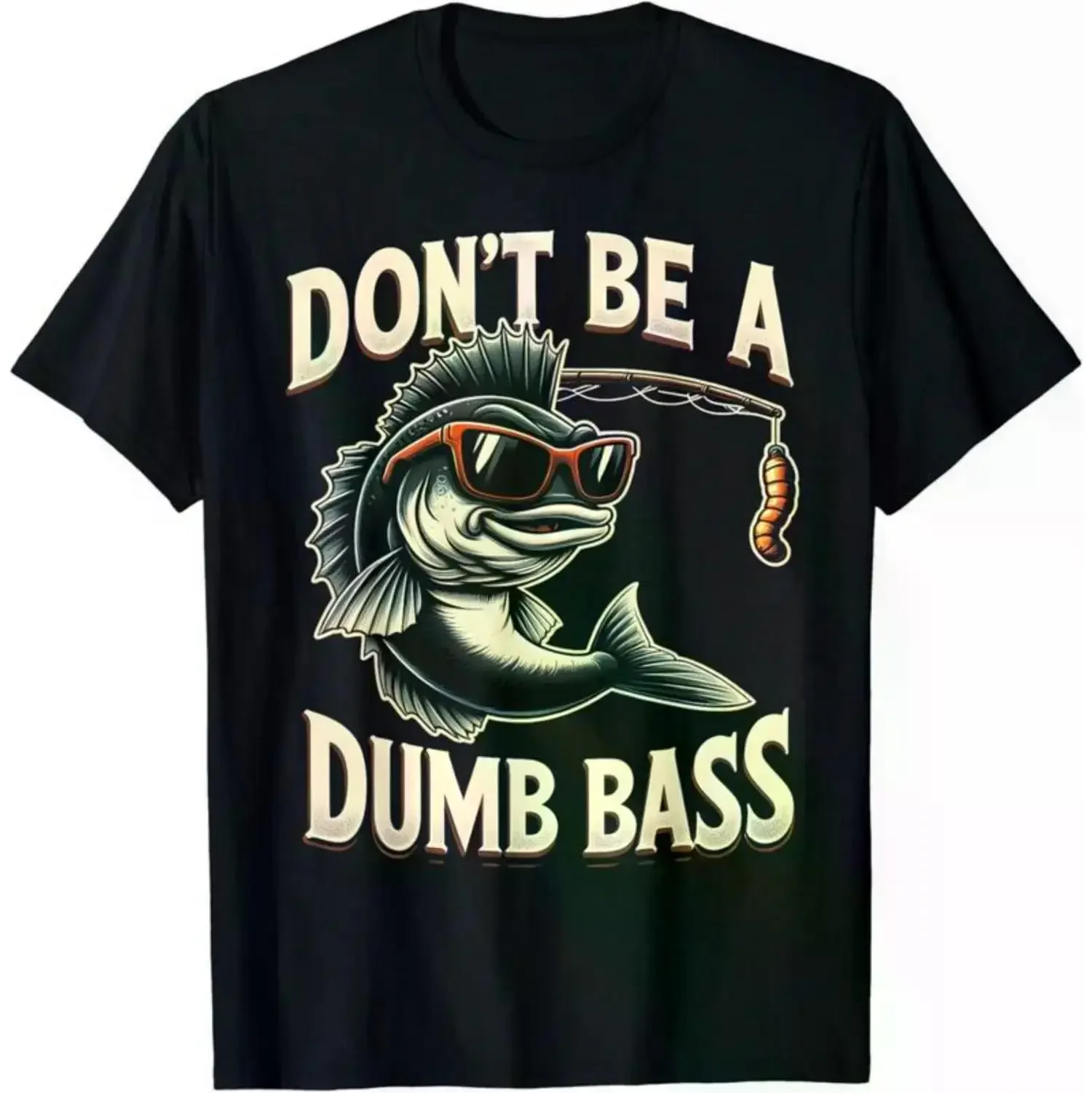 Humorous Bass Fishing Apparel Perfect for Dads Great Gift Idea for Fishing Enthusiasts Unisex T-Shirt