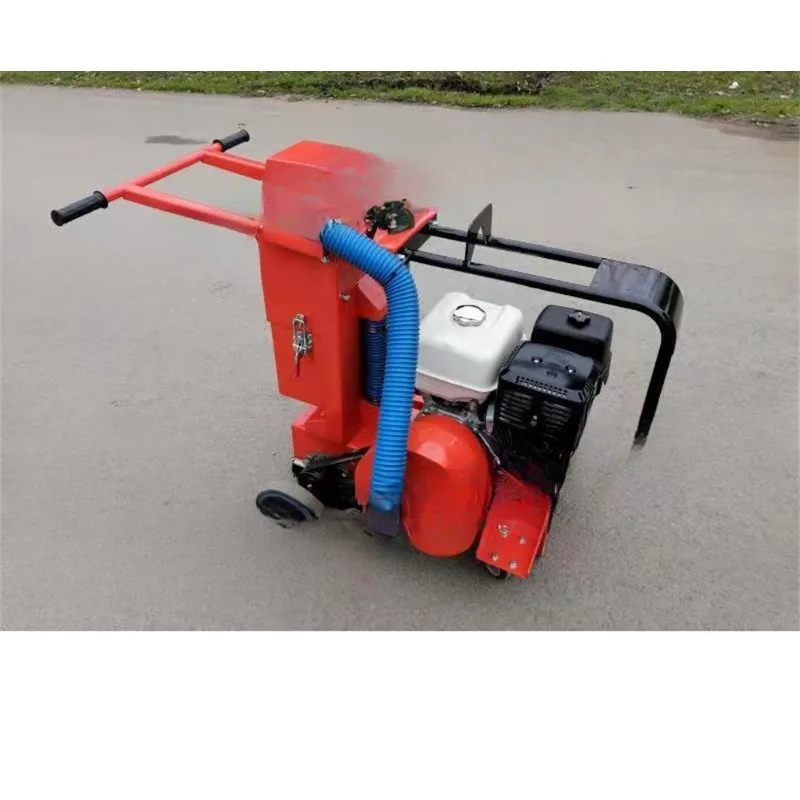 Hand-pushed pavement sewing machine, asphalt repair pavement grooving machine