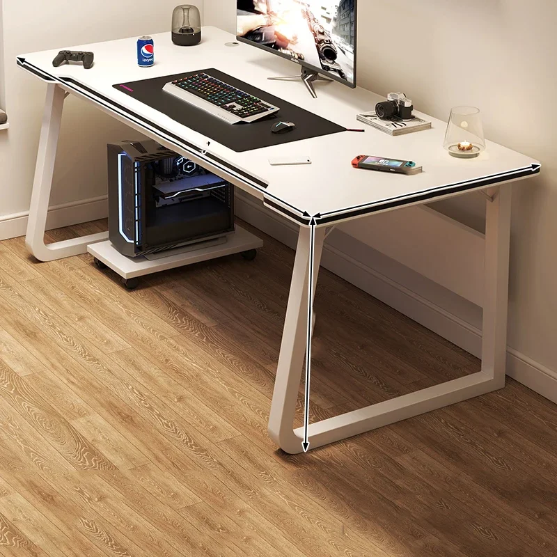 

Gaming Computer Desk Room Organizer Notebook Multifunctional Student Desk Sedentary White Escritorios Gamer Furniture Home