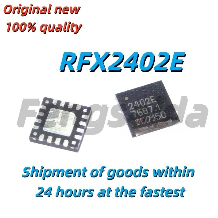 5PCS  Brand new original RFX2402E RFAXIS2.4G wireless RF front-end PA chip QFN16
