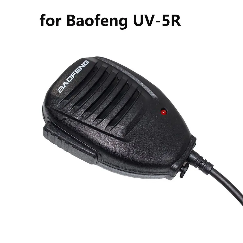 Universal Waterproof Speaker Mic for Baofeng Walkie Talkie Microphone Handheld Speaker Walkie Talkie Speaker