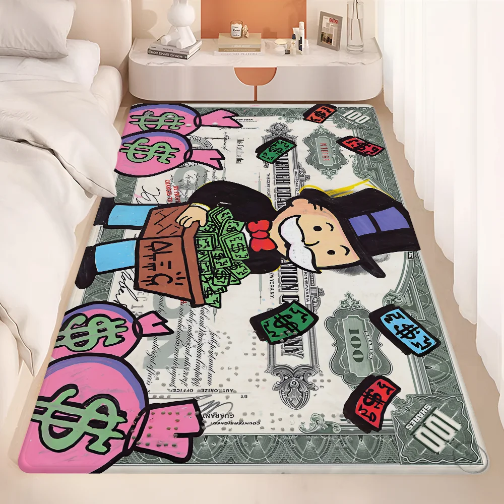 Art Alec Monopoly Money Anime Tapestry Art Science Fiction Room Home Decor Wall Art Decor