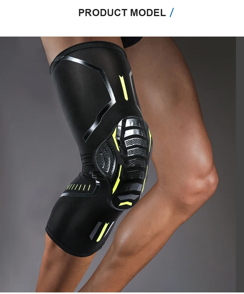 1Pc Knie Brace Kompression Knie Unterstützung Stoßfest Knie Pads Knie Hülse für Laufen Arthritis Joint Pain Relief Männer Frauen – Detail 12