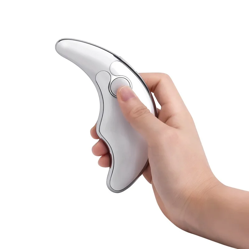 フェイスネックかっさマッサージマシン、顔のしわ除去デバイス、ボディスリミングマッサージャー、電動スキンマッサージスクレイピングツール