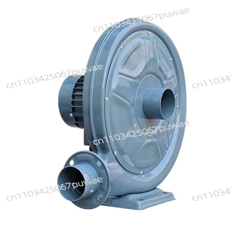 

"220V Industrial Centrifugal Blower - High-Pressure Dust Extraction for Woodworking & Laser Engraving Workshops"
