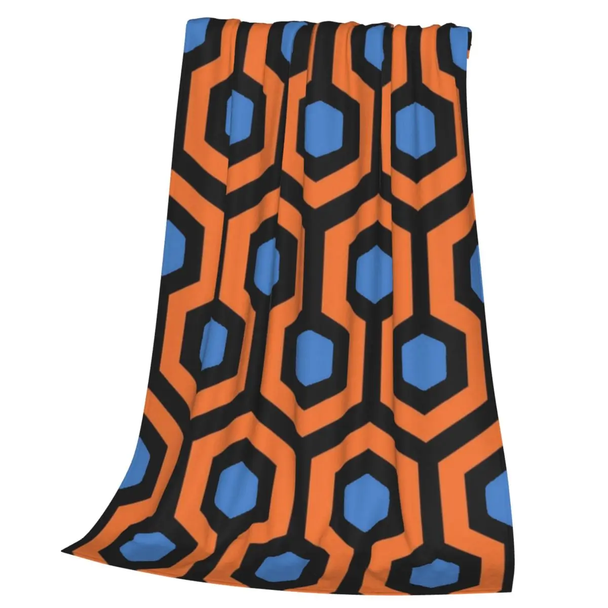 Overlook Hotel Carpet From The Shining PurpleGreen Blankets Soft Warm Flannel Throw Bedding for Bed Picnic Travel Home Couch