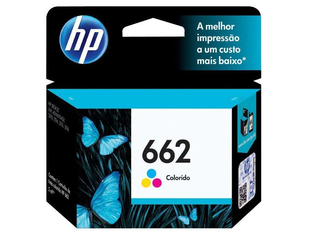 HP Original Colorful 662 Ink Cartridge