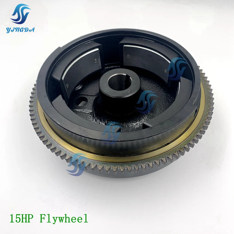 Electrical Rotor Flywheel Replaces For Yamaha Outboard Motor 15HP 30HP F20 40HP 60HP 85HP  61T-85550-10