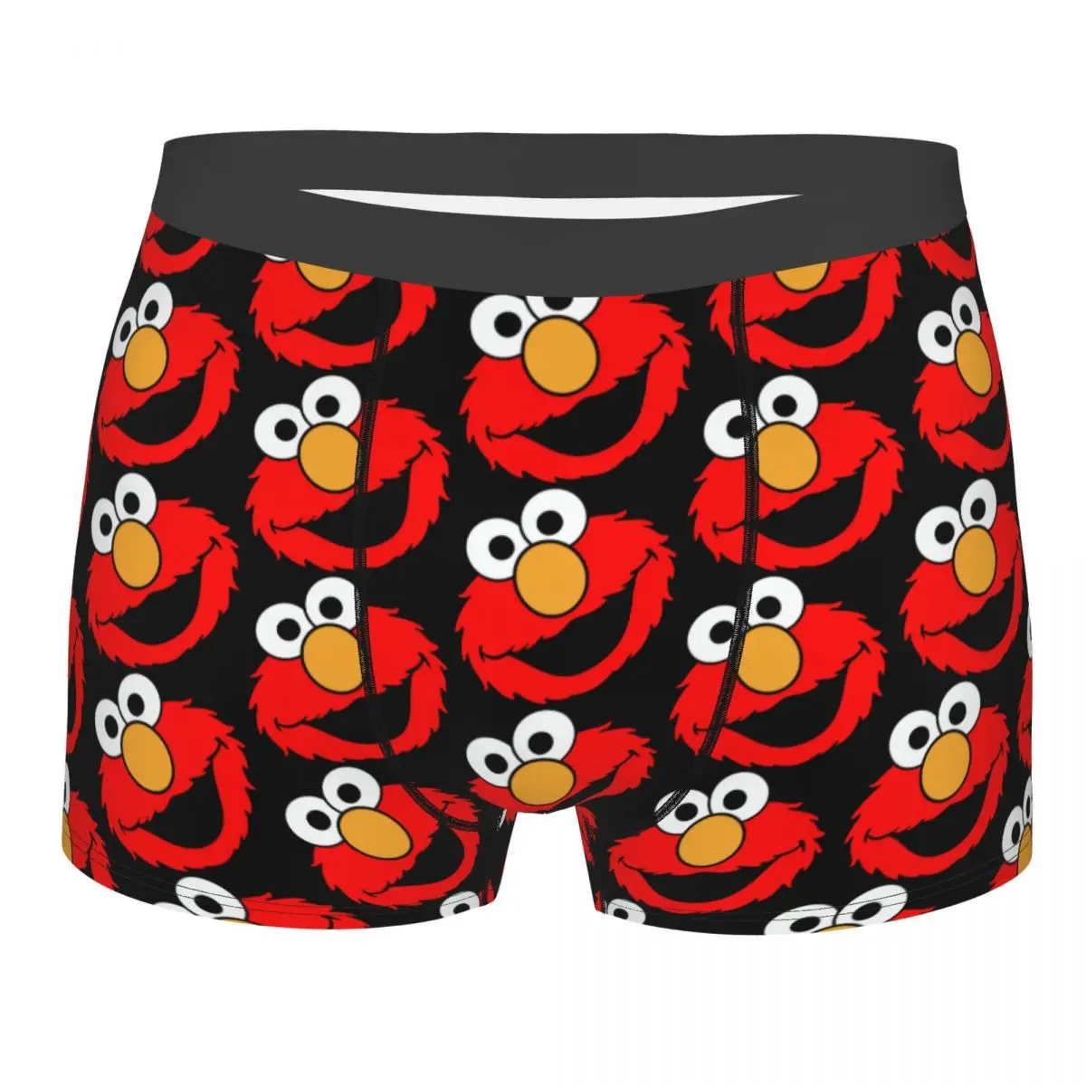 Cool Elmo Face boxer Shorts mutandine mutande da uomo comodi slip slip Sesame Street intimo