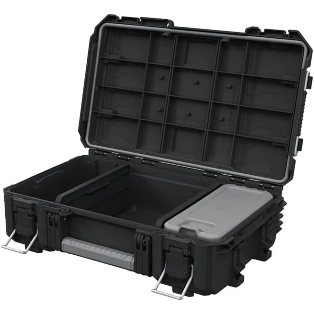 ROC Pro Gear Heavy Duty Tool Storage Power Tool Case Black/Grey