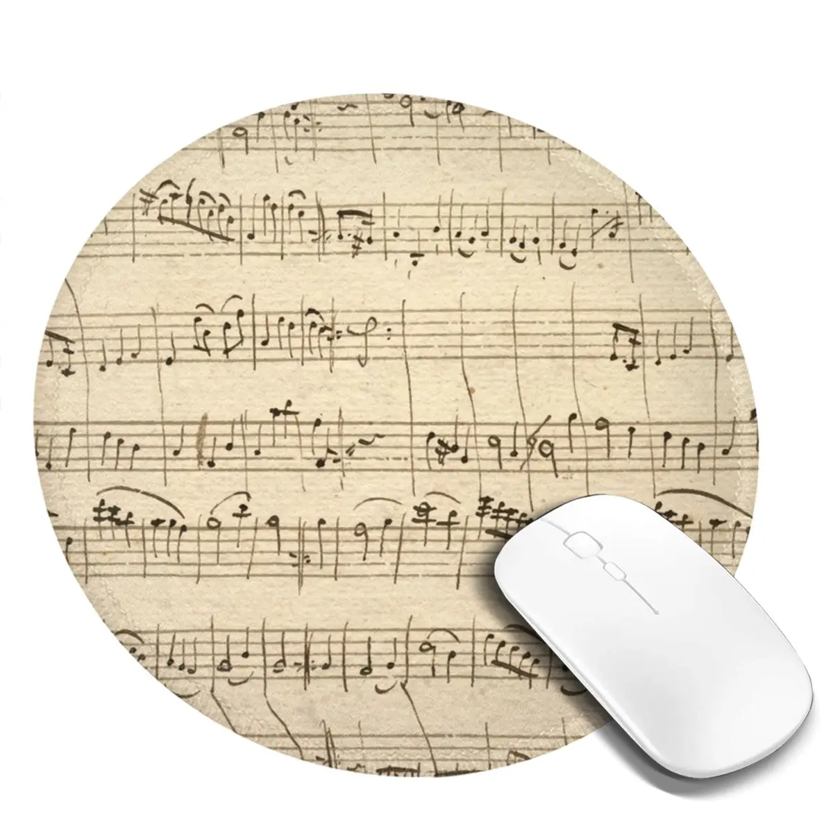 

Ретро музыкальный коврик для мыши желтый лист Kawaii Высокое качество коврик для мыши стол фото подлокотник резиновый коврик для мыши