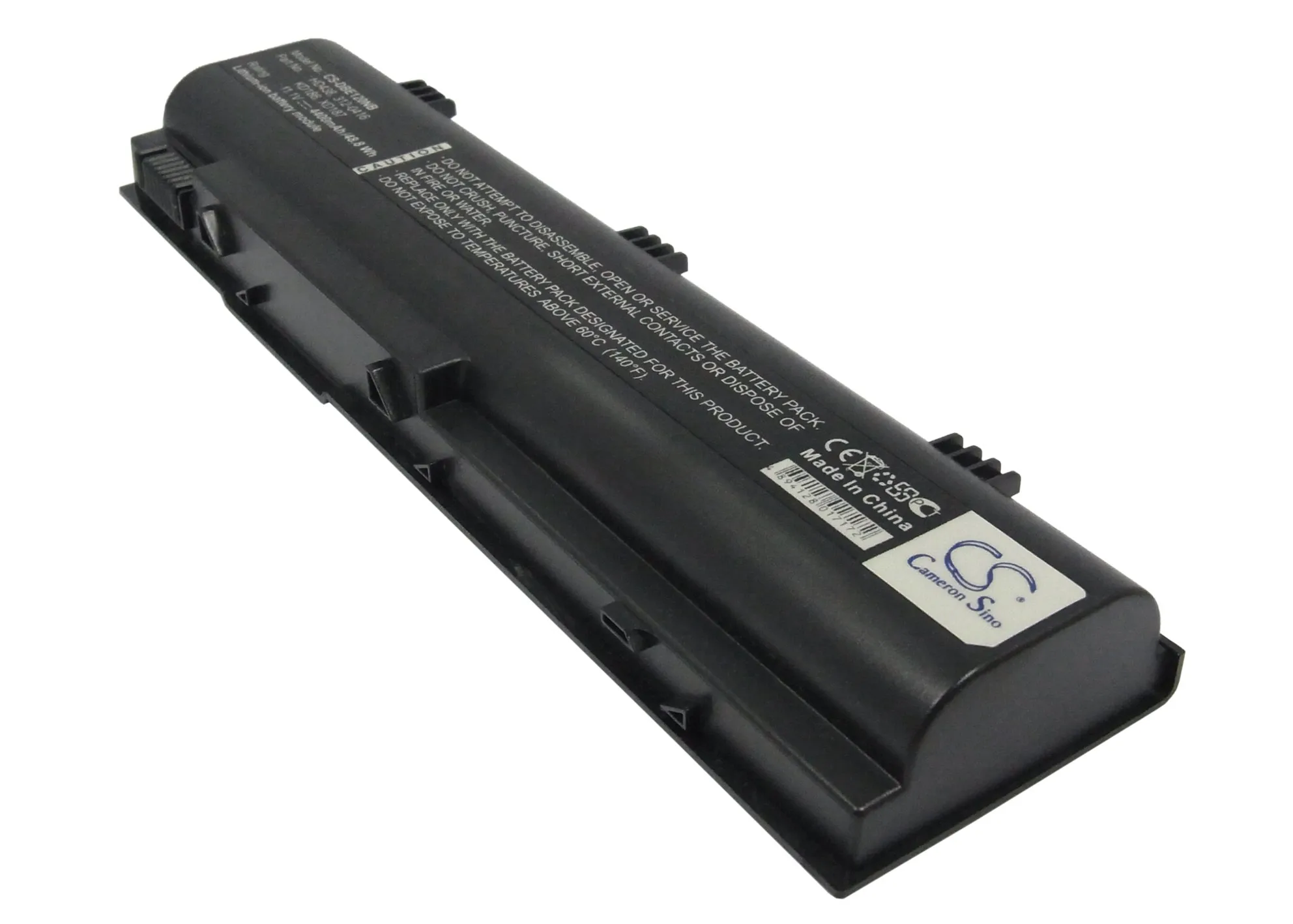 

Аккумулятор CS 4400 мАч для DELL Inspiron 1300, Inspiron B120, Inspiron B130 312-0416, HD438, KD186, XD187