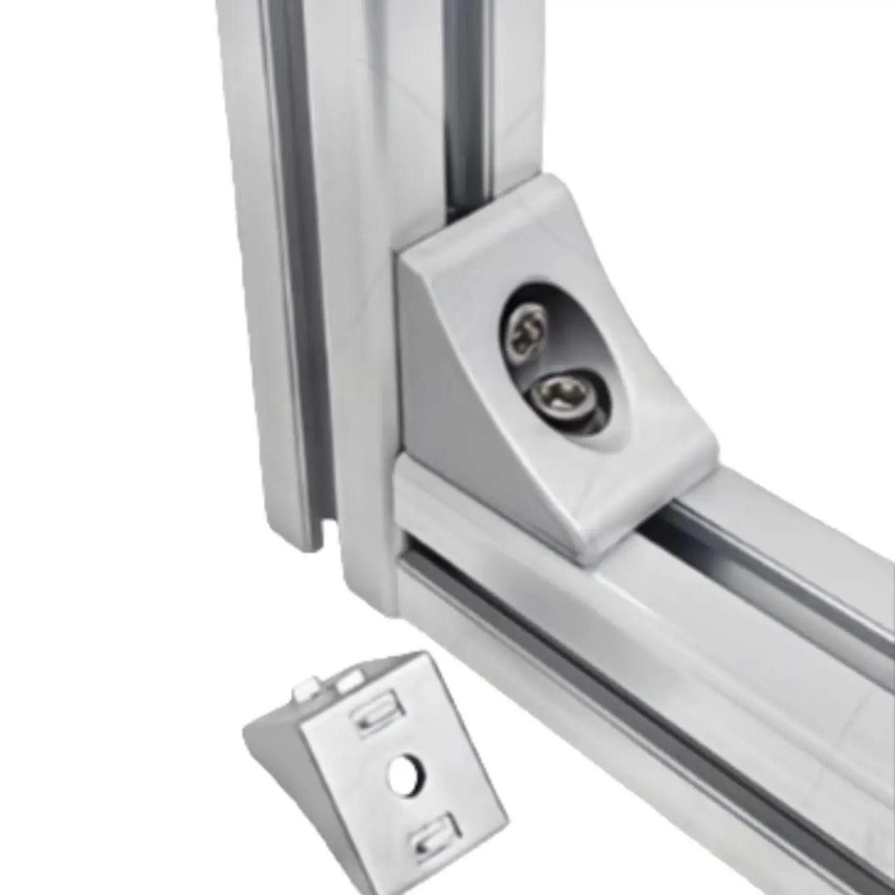 

4PCS 30/40 die-cast aluminum corner code L-shaped right angle triangle connector fittings Aluminum profile corner connectors