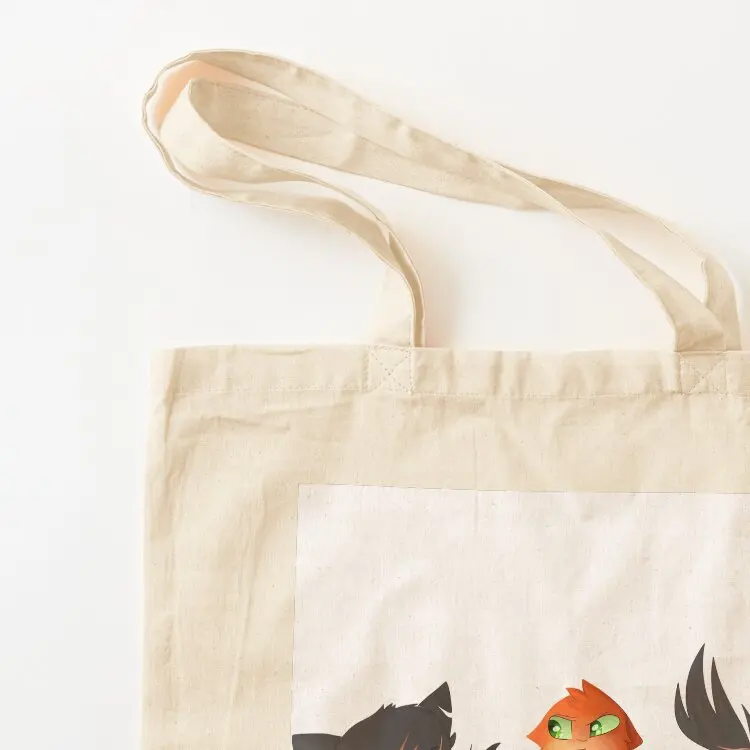 Yellowfang and Firepaw Tote Bag free delivery bags shopping bag tote bag canvas Beach