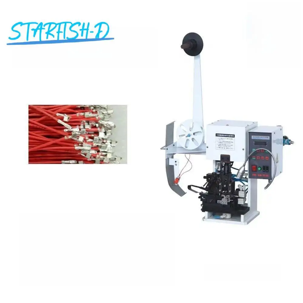 

Automatic Wire Crimper Wire Strip And Terminal Crimping Machine Molex Crimping Machines Universal JST 1.5T-6T