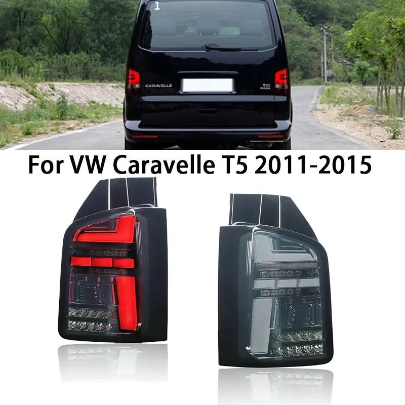 

Car Tail Lights For VW Multivan Caravelle T5 2011-2015 new style full LED Tail Lamp Dynamic Turn Signal Light Tail Lamp Assembly