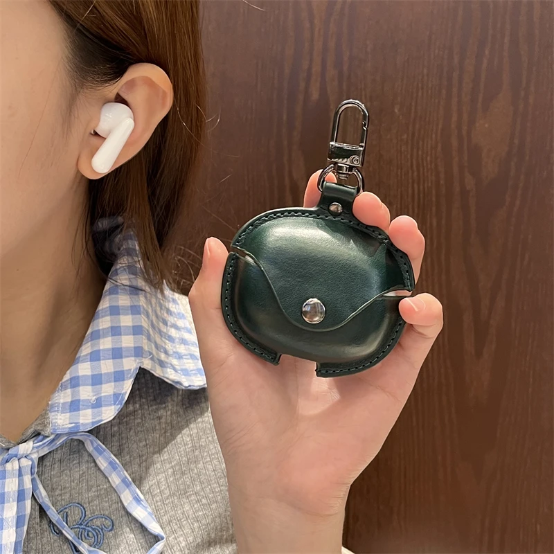 

Leather Buckle Earphone Cover For OPPO Enco Air4 Pro Free2 3 4 Headphone Case For OPPO Enco Air4 2 Pro case For OPPO X3 Funda