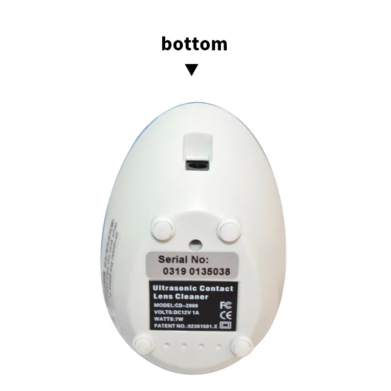 FirmHome StoreCD-2900 Ultrasonic Cleaning Machine Ultrasonic Contact Lens Cleaner Home Appliance Cleaning Fast 7w