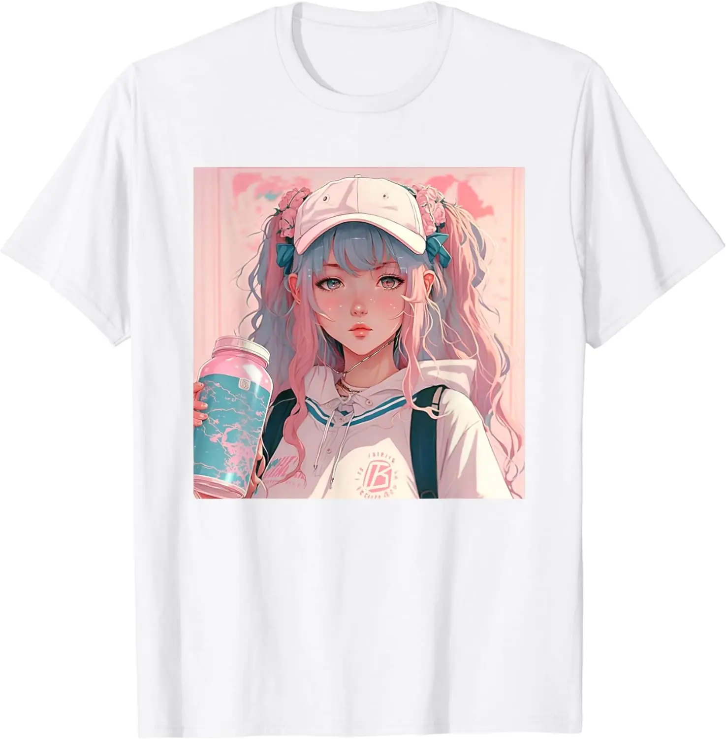 Anime Girl Waifu Japanese Aesthetic Kawaii Otaku T-Shirt