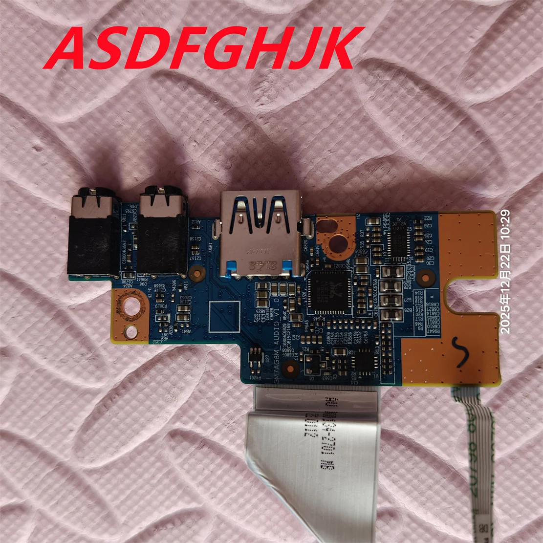 Placa USB GM7AG8M-UDIO Original para Cyberpower Tracer VI GM7AG8M con Cable