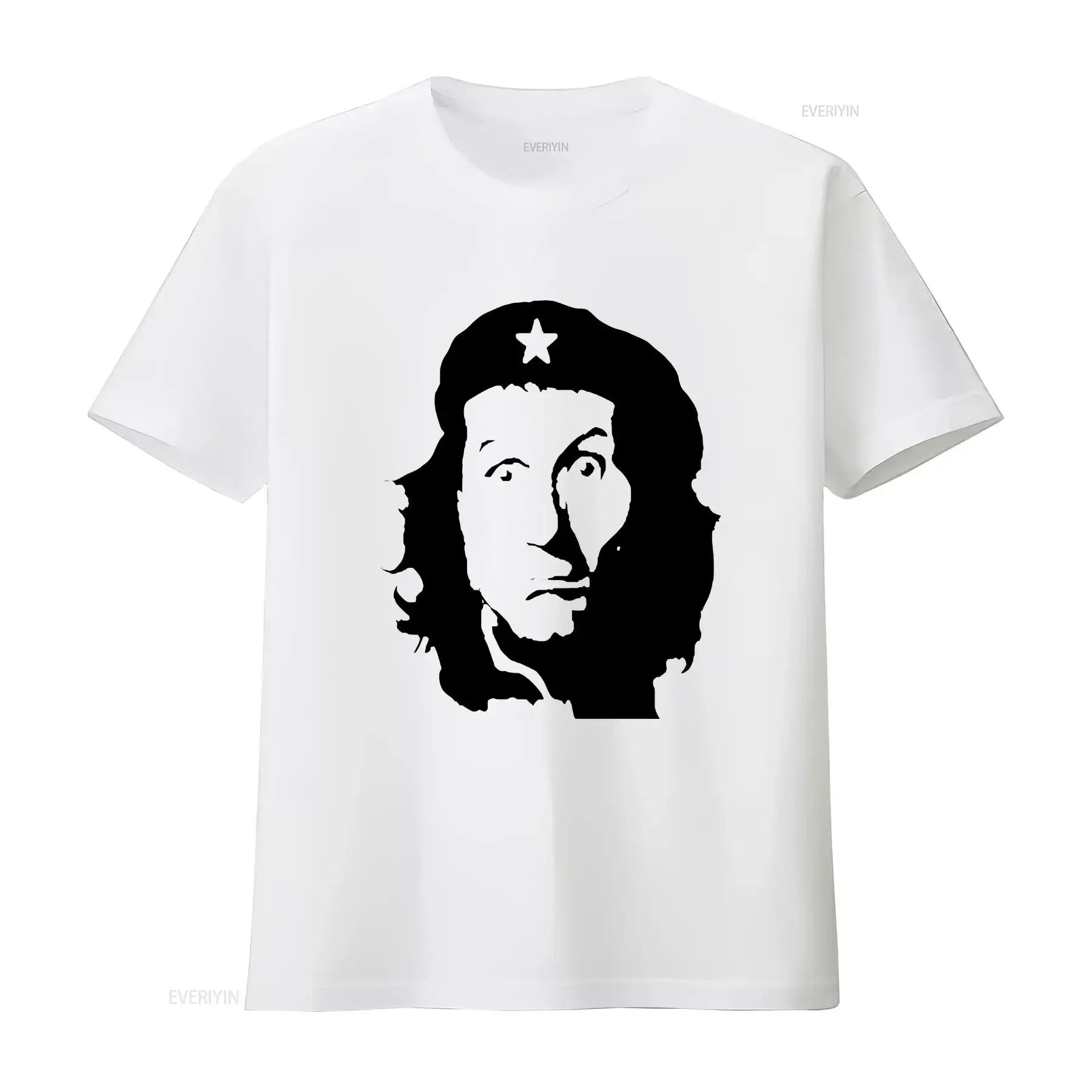 Al Bundy T-Shirt Che Guevara Lustiges Vintage-Look Gewaschenes Stylisches Atmungsaktives Grafik-Design Leicht Designer-Kleidung Bequem Dehnbar