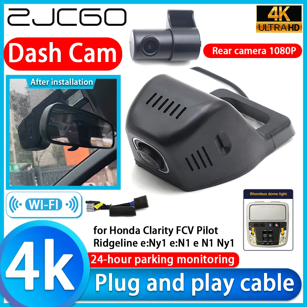 

for Honda Clarity FCV Pilot Ridgeline e:Ny1 e:N1 e N1 Ny1 4K DVR Dash Cam Car Camera Sony Lens Parking Monitor Video Recorder