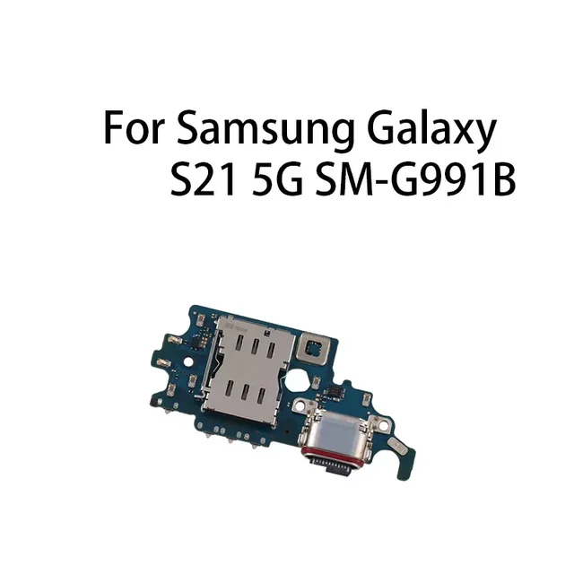 org Charging Flex dla Samsung Galaxy S21 5G SM-G991B Port ładowania USB Jack Złącze dokujące Płytka ładująca Elastyczny kabel