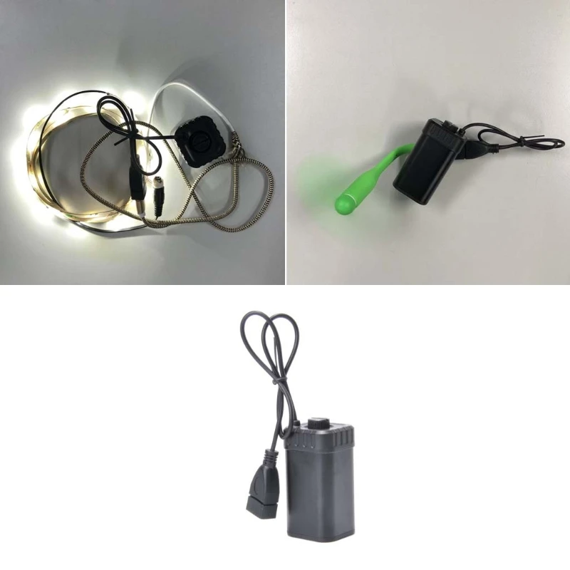 

AA Power Bank Cases 4x AA Battery Holder Storage Box for Case Batteries Container Power Bank Storage Cases Waterproof