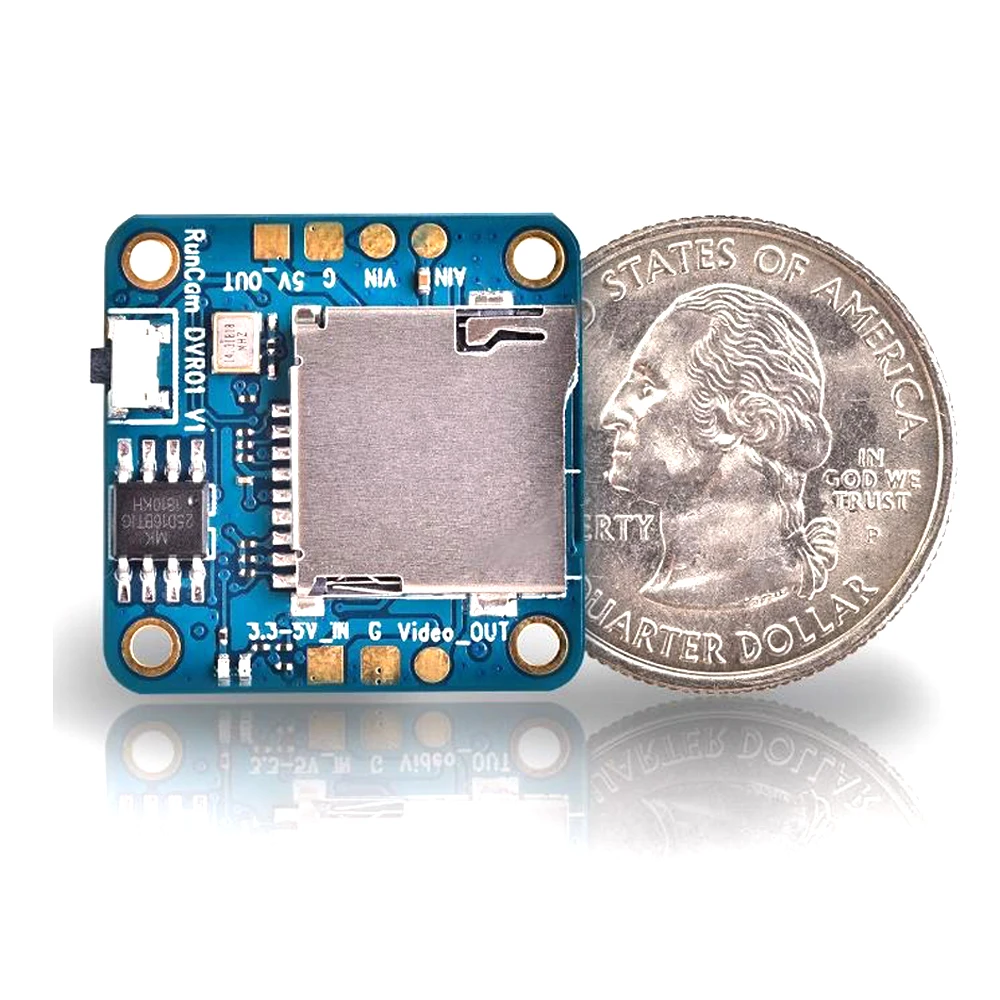 

RunCam Mini FPV DVR Lossless video output 25x25mm for Mini FPV Racing Drone Quadcopter Flight Controller