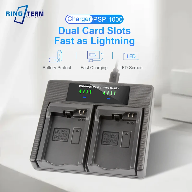 Picture 3: PSP-1000 PSP-2000 PSP-3000 Battery Charger for Sony PlayStation Portable Console Gamepad PSP-110 PSP-S110