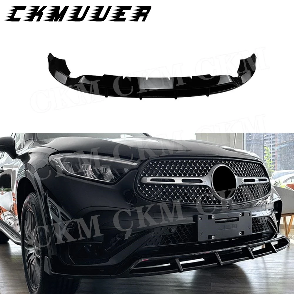 

Автомобильный 3 шт., передний бампер, спойлер для губ, защита для подбородка, украшения, аксессуары для Benz GLC Class X254 GLC 260 300 Sport 2023+