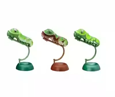 Original Bandai Big Biological Map Spider Caterpilla Gashapon Qversion Movable Insect Action Figure Model Toys Gifts Collection