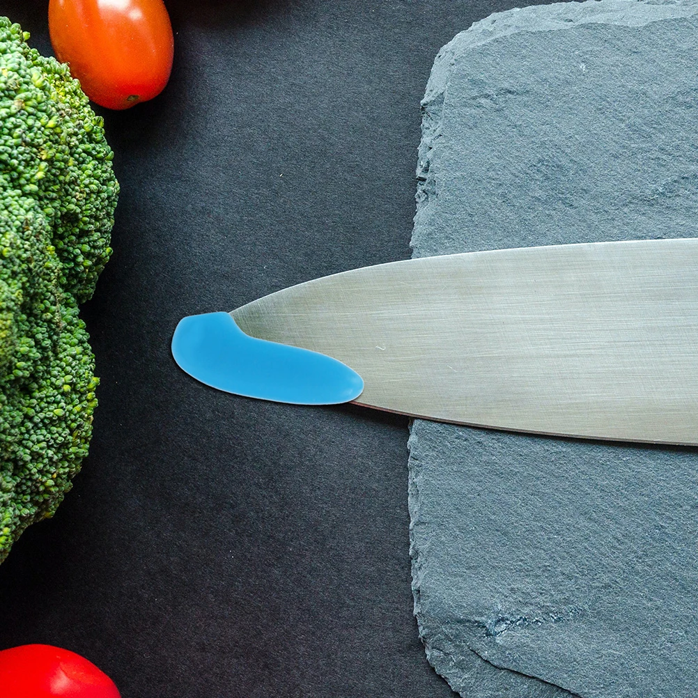 

25 Pcs Knife Tip Protector Plastic Covers Wear Resistant Straight Small Medium Large Kitchen Stuff