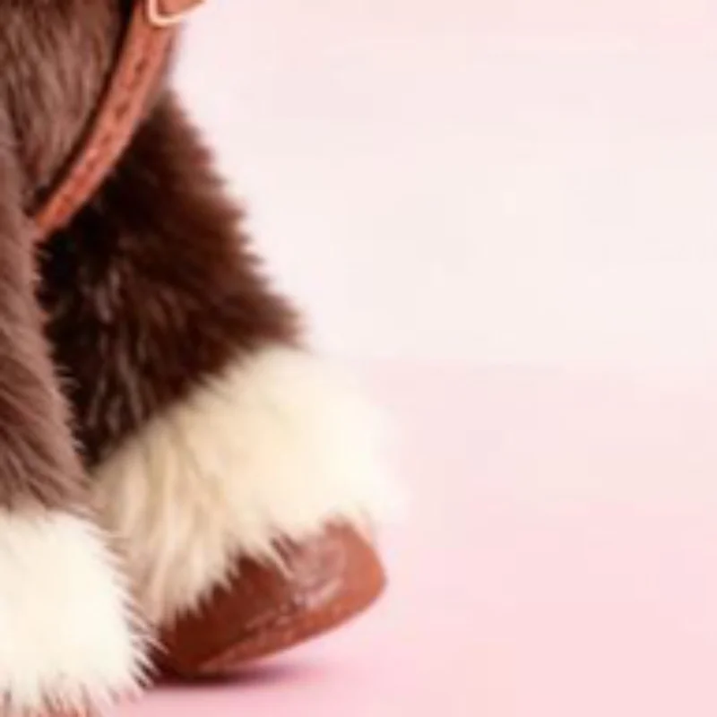 

Lovely Plush Horse Keychain Soft Stuffed Toy Bag Charm Cartoon Pendant Stylish Accessory for Backpack Purse 2026 New for Girls