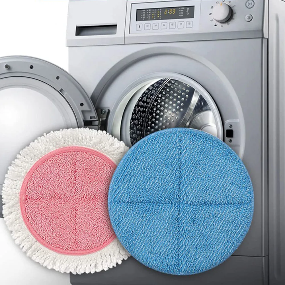 2PCS Mop Cloth Pads For BOBOT Electric Mop Cleaning Pads Home Appliance Parts Cleaning Pads Home Cleaning Accessories