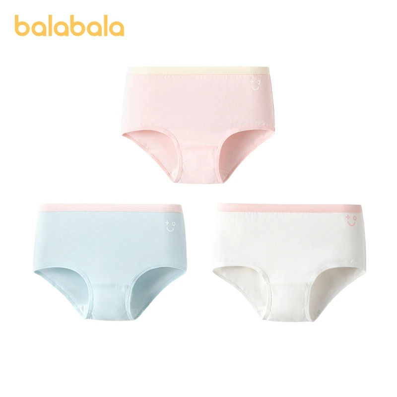 Balabala Kids Underwear Boys Girls Cotton Boxer Shorts Cute and Non-Pinching Design for Toddlers Skin-friendly Pack of Three