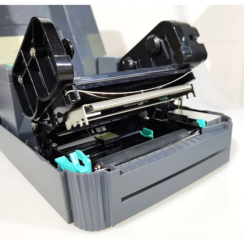 

Label barcode printer Copper plate dumb silver paper clothing washing tag carbon belt label machine