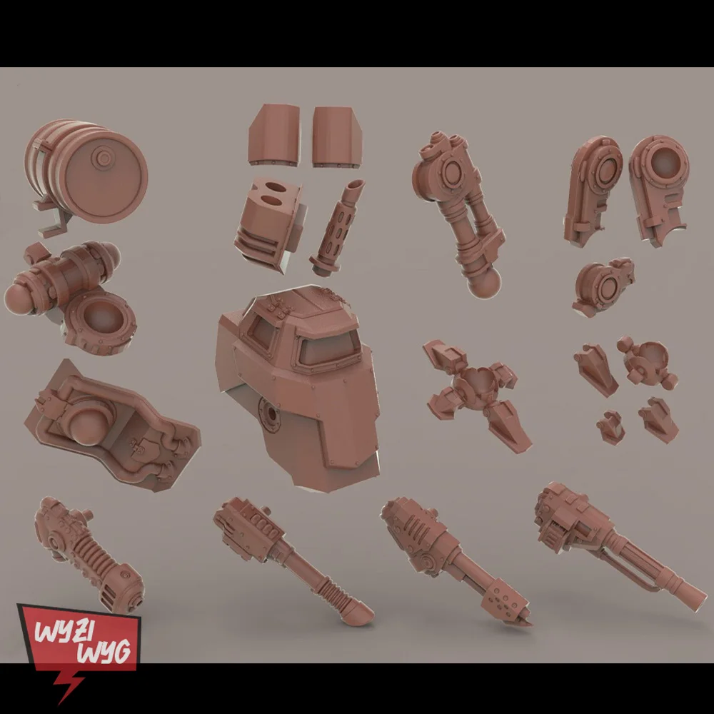 Walker Miniature, Crawler Figure, Desert robot, Desert Hawks Watcher,  3D Printed Resin Model, Proxy Tabletop  Wargame DnD TRPG