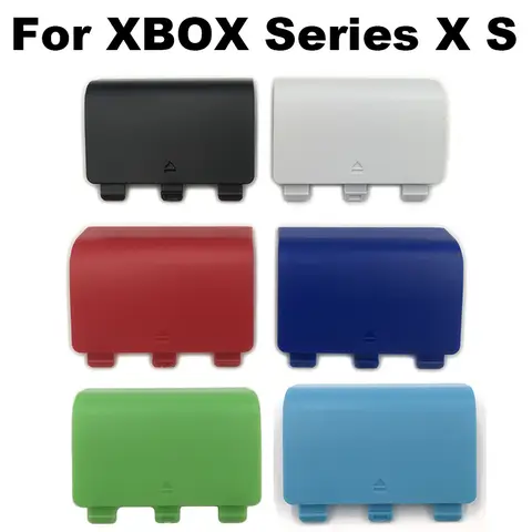1-10 pièces pour Xbox série X S contrôleur sans fil coque de batterie en plastique couvercle coque arrière boîtier de remplacement couvercle de porte
