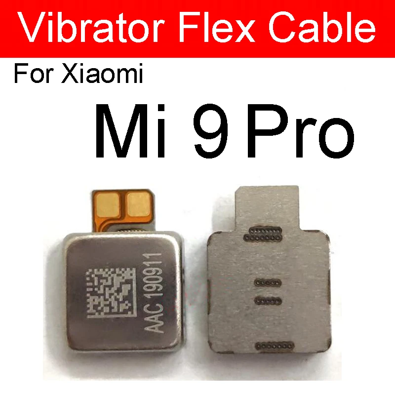 Vibrator Motor Flex Ribbon For Xiaomi Mi 8 9 9T Pro Lite SE CC9 CC9E  Note 10 Lite Pro Vibration Flex Cable Module Repair Parts