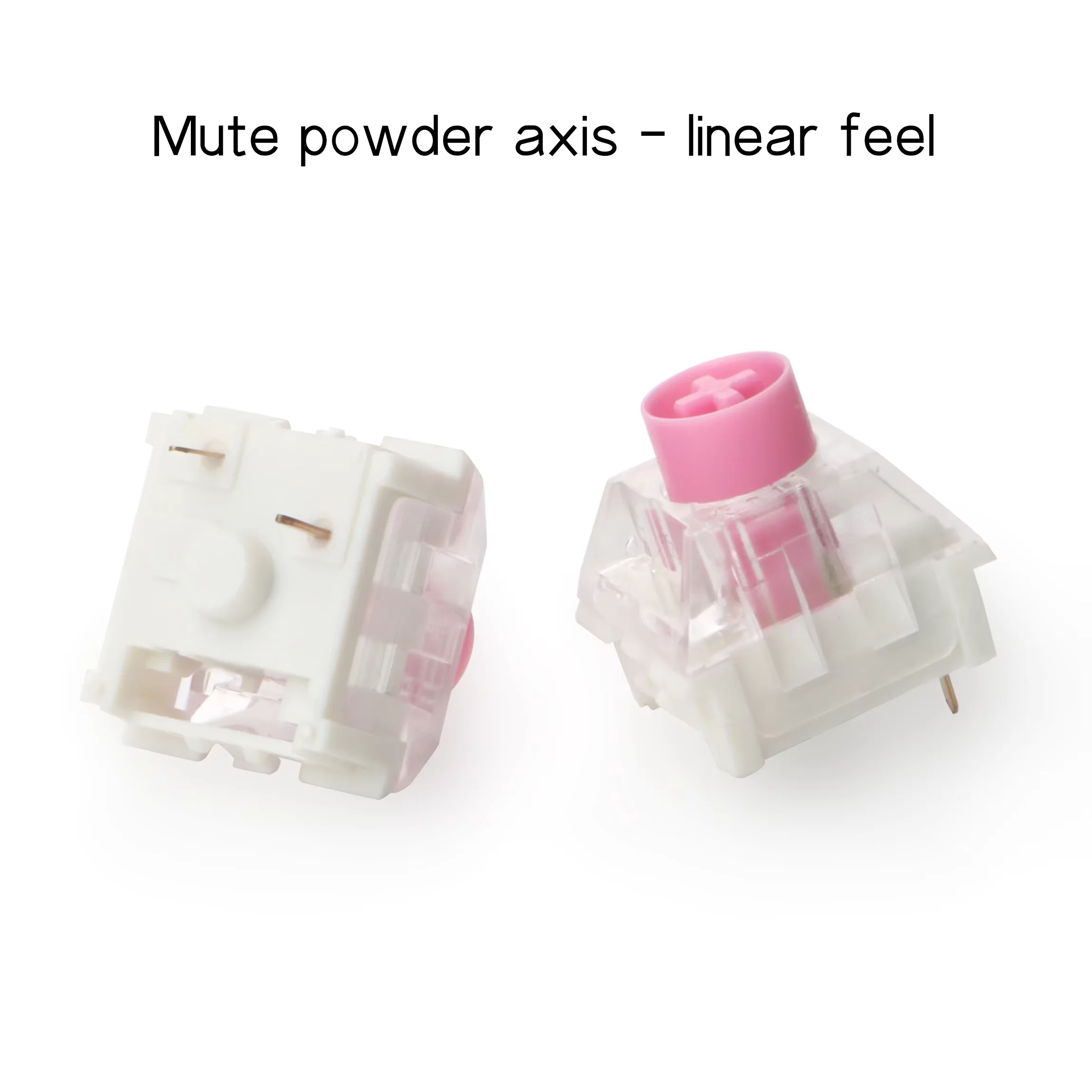 Kailh BOX Switch Silent Pink 35g Linear Keyboard Switches RGB SMD MX Mechanical Keyboard 3 Pins Mute For Job typing switch