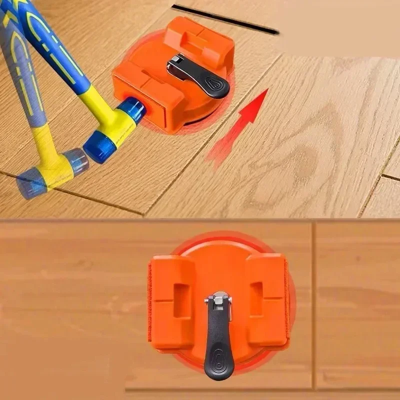 Wood Tile Vinyl Floor Crack Repair Tool Floor Gap Repair Suction Cup Tool Floor Gap Fixer Household Decoration Accessory