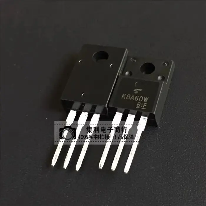 

TK8A60W K8A60W Новый сток 8A/600V TO220F N-канальный МОП-транзистор