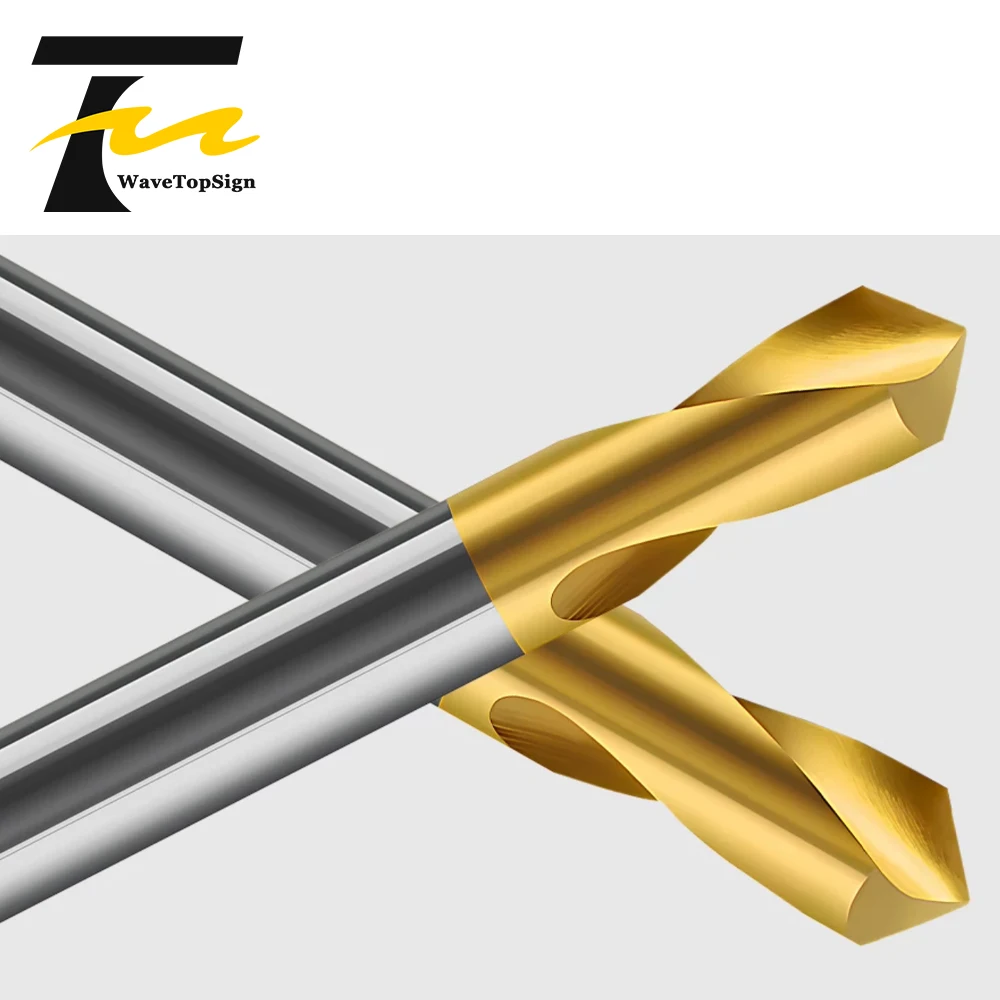 90 Degree Spotting Center Drill Bit Cobalt Titanium Coated Positioning Chamfer Cutter
