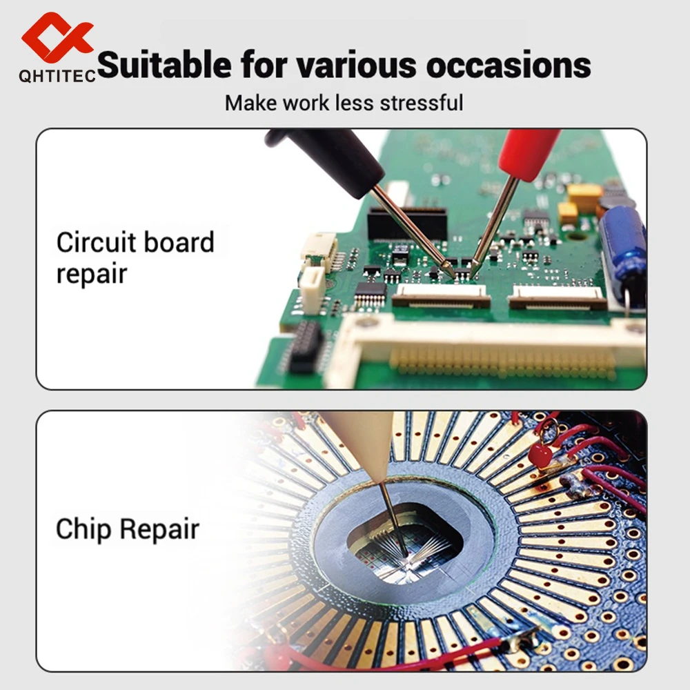 مساعدة أداة اليد الثالثة لحام الوقوف مع 5X عدسة مكبرة 2 مقاطع التمساح 360 درجة الدورية أدوات إصلاح لحام Adju #4