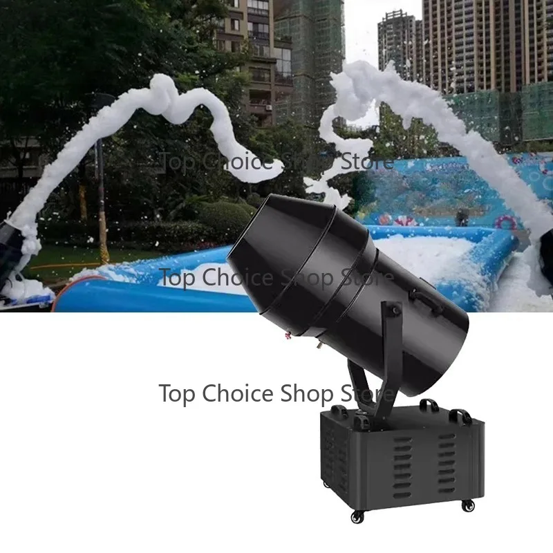 3000W Portab1le Event Equipment Moving Head Foam Cannon Machine Big Power for K1ids Party Summer Swimming Pools Playground Snow